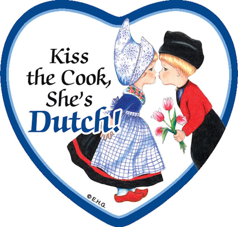 Fridge Tile: Dutch Cook - GermanGiftOutlet.com
 - 1