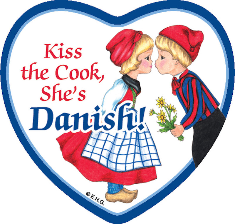 Fridge Tile: Danish Cook - GermanGiftOutlet.com
 - 1