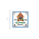 German Gift Idea Magnet (German Roots)