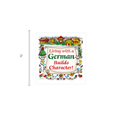 German Gift Idea Magnet (Living With A German)