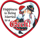 Tile Magnet: Married to Czech - GermanGiftOutlet.com
 - 1