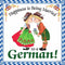 German Gift Idea Magnet (Happiness Married To German)