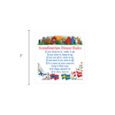 Swedish Gift Idea Magnet Tile (House Rules)