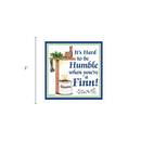 Finnish Souvenirs Magnetic Tile: (Humble Finn)