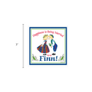 Finnish Souvenirs Magnetic Tile (Happiness Married To A Finn)