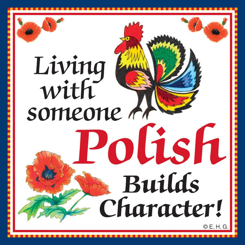 Magnetic Tile: Polish Character - GermanGiftOutlet.com
 - 1