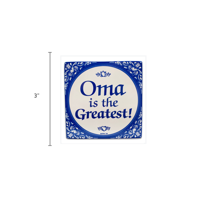 German Gift For Oma: Oma Is Greatest