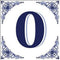 House Numbers Tile Blue and White - GermanGiftOutlet.com
 - 10