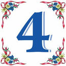 German House Numbers Tile - GermanGiftOutlet.com
 - 4