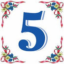 German House Numbers Tile - GermanGiftOutlet.com
 - 5
