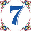 German House Numbers Tile - GermanGiftOutlet.com
 - 7