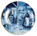 Collectible Plates Family Gathering Blue-PL08