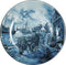 Collectible Plate Fisherman Blue - DutchGiftOutlet.com