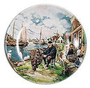 Collectible Plates Fisherman Color-PL05