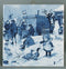Decorative Wall Plaque Delft Girl/Ducks Scene - GermanGiftOutlet.com
