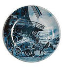 Collectible Plates Miller Blue-PL05