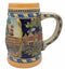 Engraved Beer Stein Munich Scene Ceramic - GermanGiftOutlet.com
 - 1