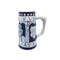 German Castle Cobalt Blue Beer Stein without Lid-ST02