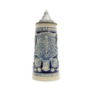 German Stein Coats of Arms Engraved w/Lid