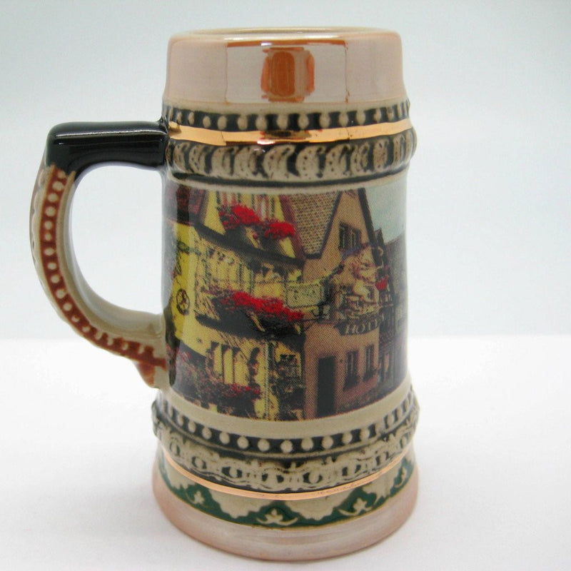 Ceramic Beer Stein German Village Scene Shot - GermanGiftOutlet.com
 - 3