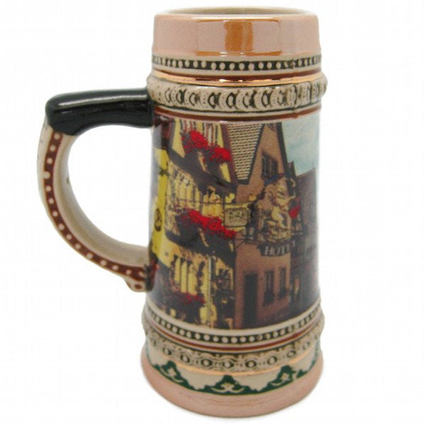 Ceramic Beer Stein German Village Scene - GermanGiftOutlet.com
 - 2