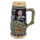 Ceramic Beer Stein Ludwig Theme no/Lid - GermanGiftOutlet.com
 - 1