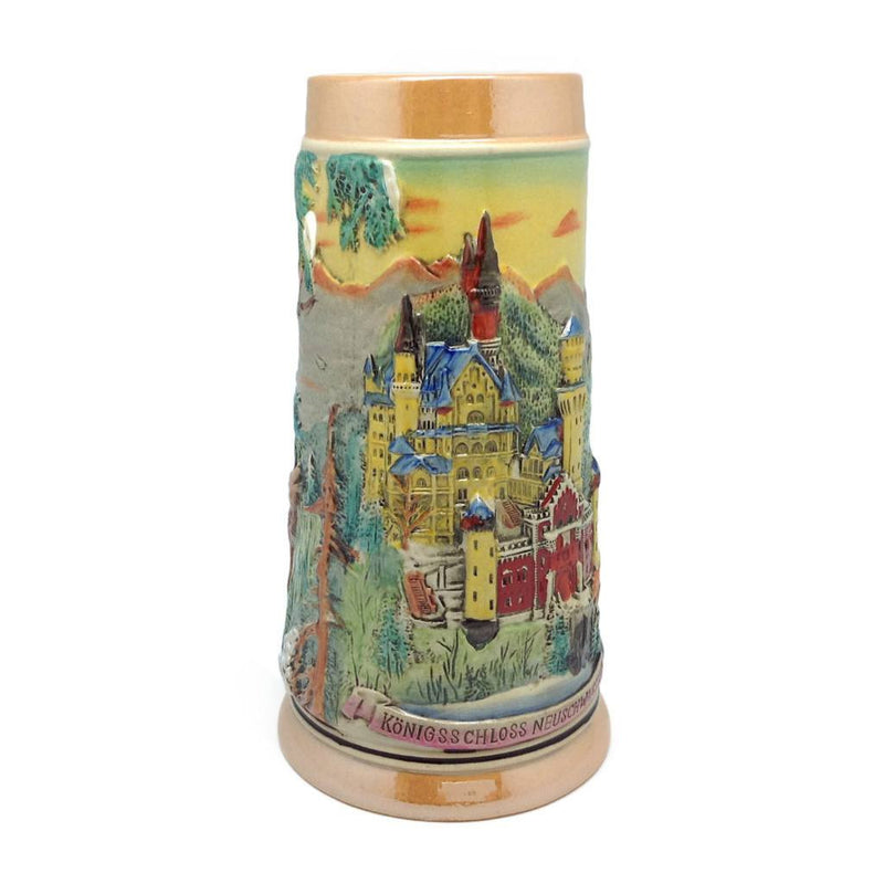 German Stein Ludwig's Castle Engraved no/Lid - GermanGiftOutlet.com
 - 2