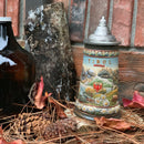 Tyrol Austrian Alps Beer Stein with Lid