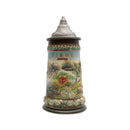 Tyrol Austrian Alps Beer Stein with Lid