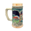 German Beer Stein Clock & Waterwheel no/Lid - GermanGiftOutlet.com
 - 3