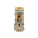 German Ceramic Stein Coat of Arms (no Lid)-ST02