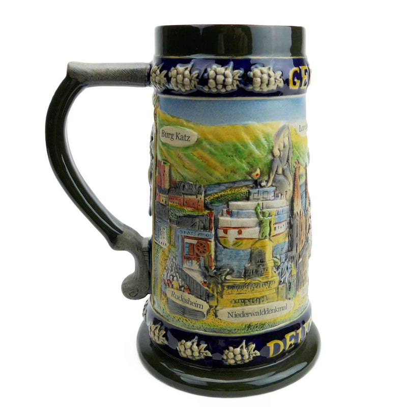German Legends Stein without Lid-ST02
