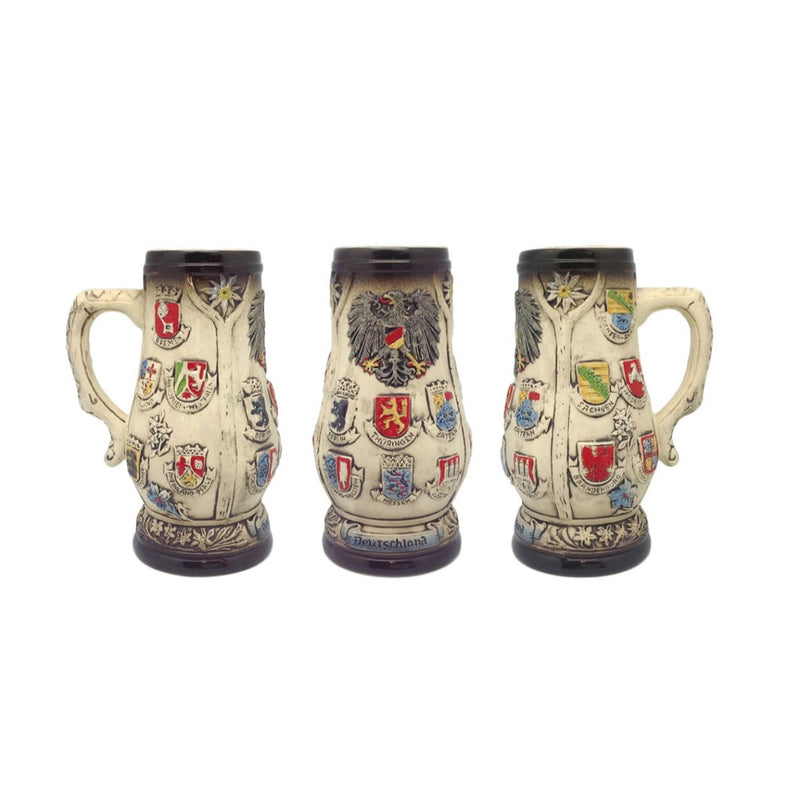 Engraved Beer Stein Edelweiss (no Lid)-ST02