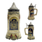Scenic Germany Engraved Collectible Beer Stein with lid