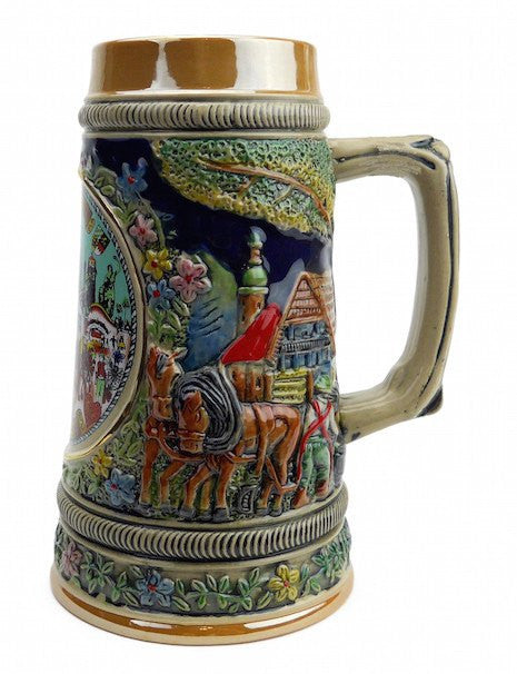 Oktoberfest Beer Stein without Lid - GermanGiftOutlet.com
 - 1