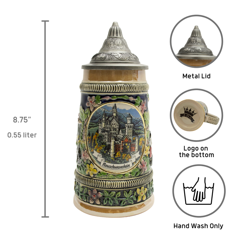 Ludwig's Beer Stein with Lid