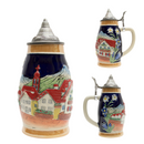 Germany Alpine Beer Stein with Lid