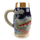 German Alpine Village Relief .75L Stein -2