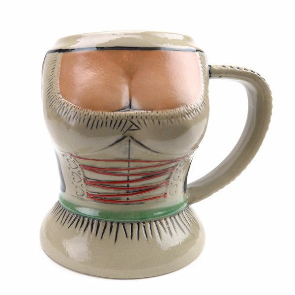 German Dirndl Ceramic Stein without Lid - GermanGiftOutlet.com
 - 1