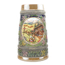 German Spring Ceramic Shot Beer Stein Collectible -1