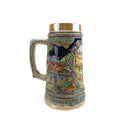 German Spring .5 Liter Embossed Ceramic Bier Stein-ST02