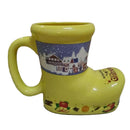 Ceramic Yellow Gluhwein Boot Mug -1