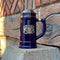 Bavarian Beer Stein .75L Bayern Medallion with Metal Lid