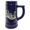 .75L Village Cobalt Blue Medallion Stein -1