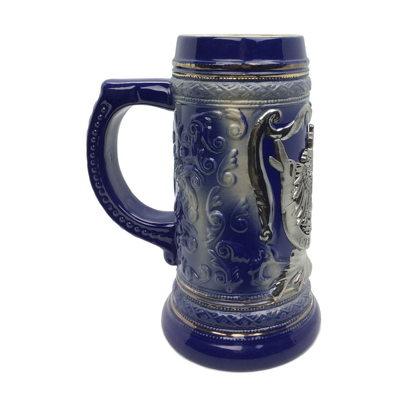 Deluxe Relief .75L Eagle Medallion Stein -3