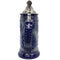 Germany Village Medallion .75L Engraved Beer Stein with Lid-ST22