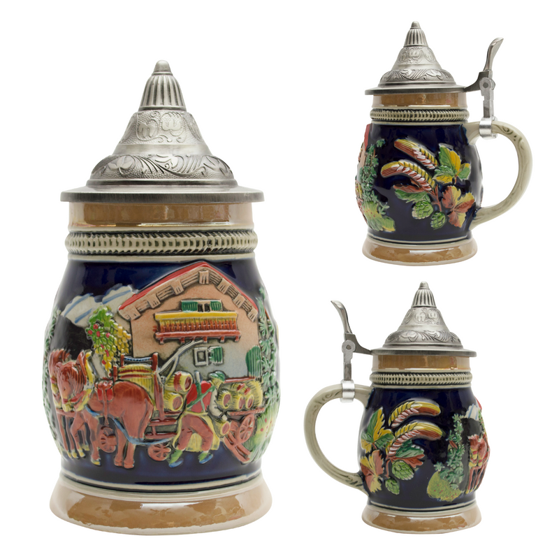 Engraved Beer Stein: Oktoberfest Harvest Stein