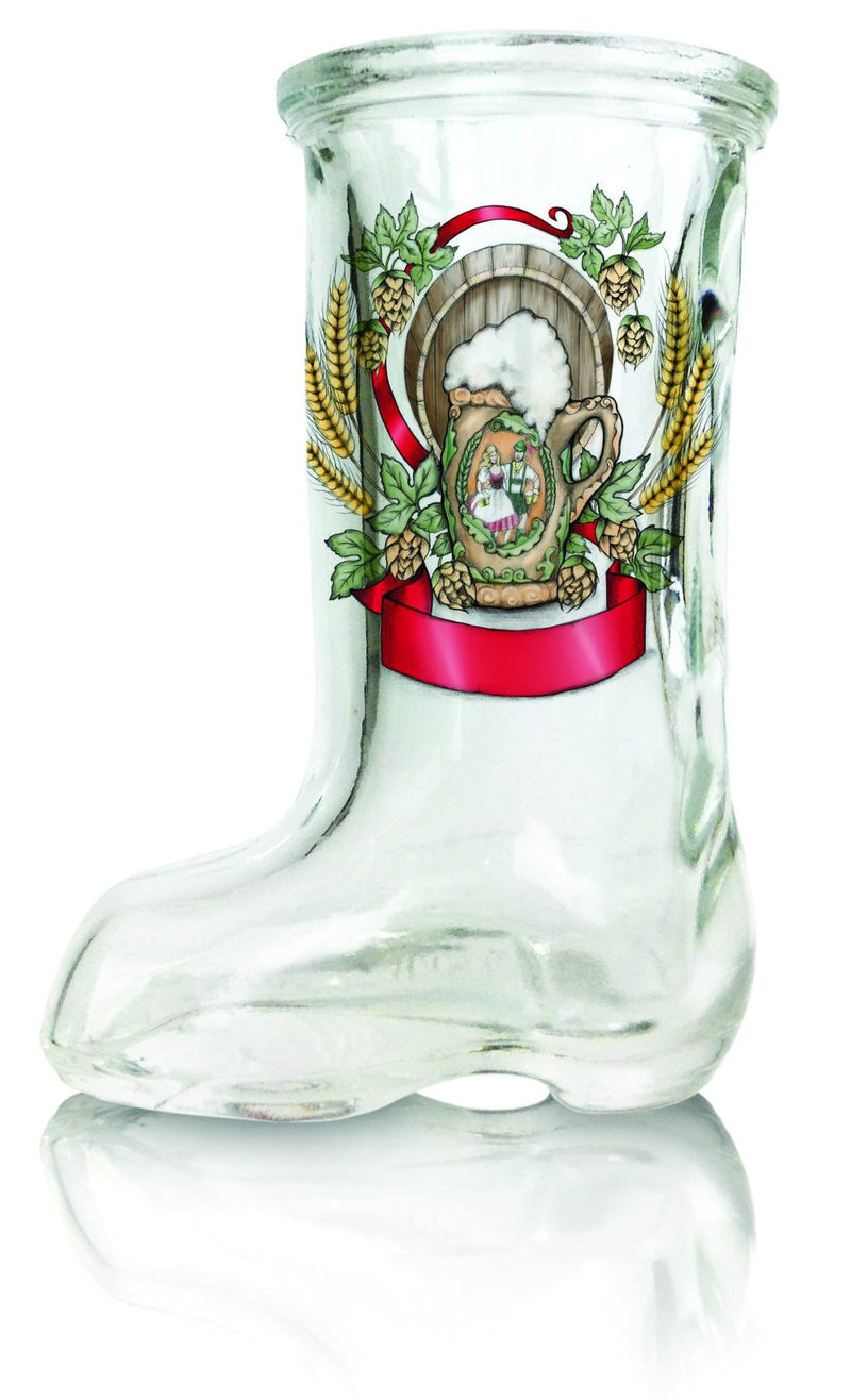 Das Beer Boot Shot Glass: Harvest Crest - GermanGiftOutlet.com
