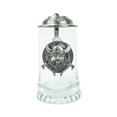 .5L Viking Medallion Glass Lidded Mug