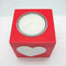 German Gift Idea Square Heart Votive Red - GermanGiftOutlet.com
 - 2